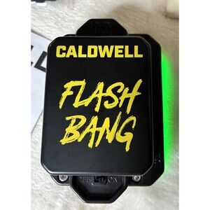 Caldwell 1198772 Flash Bang Indicator Black AR500 Steel 3 "AA" batteries inc